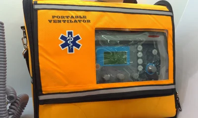 ポータブル集中治療用人工呼吸器 PA-100c