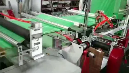 ビニールコード付きロールゴミ袋自動製造機