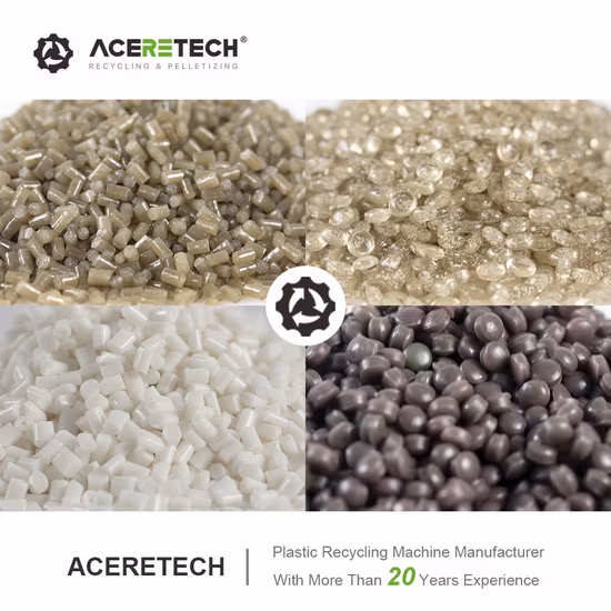 工業用PP/PEフィルム/織袋/フレーク/プラスチック包装用のリサイクル発泡プラスチック造粒押出機